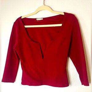 Crop top long sleeve SIZE LARGE